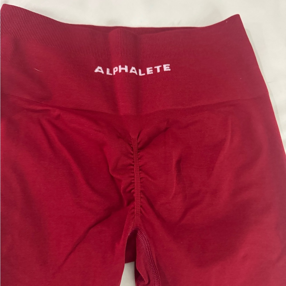 Alphalete Vibrant Red Leggings